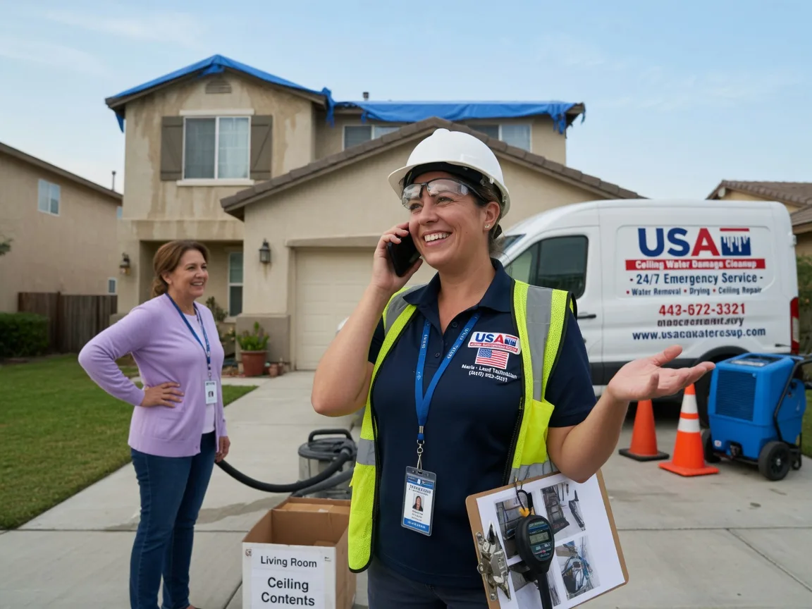 Ceiling Water Damage Restoration Ivan, AR FAQs